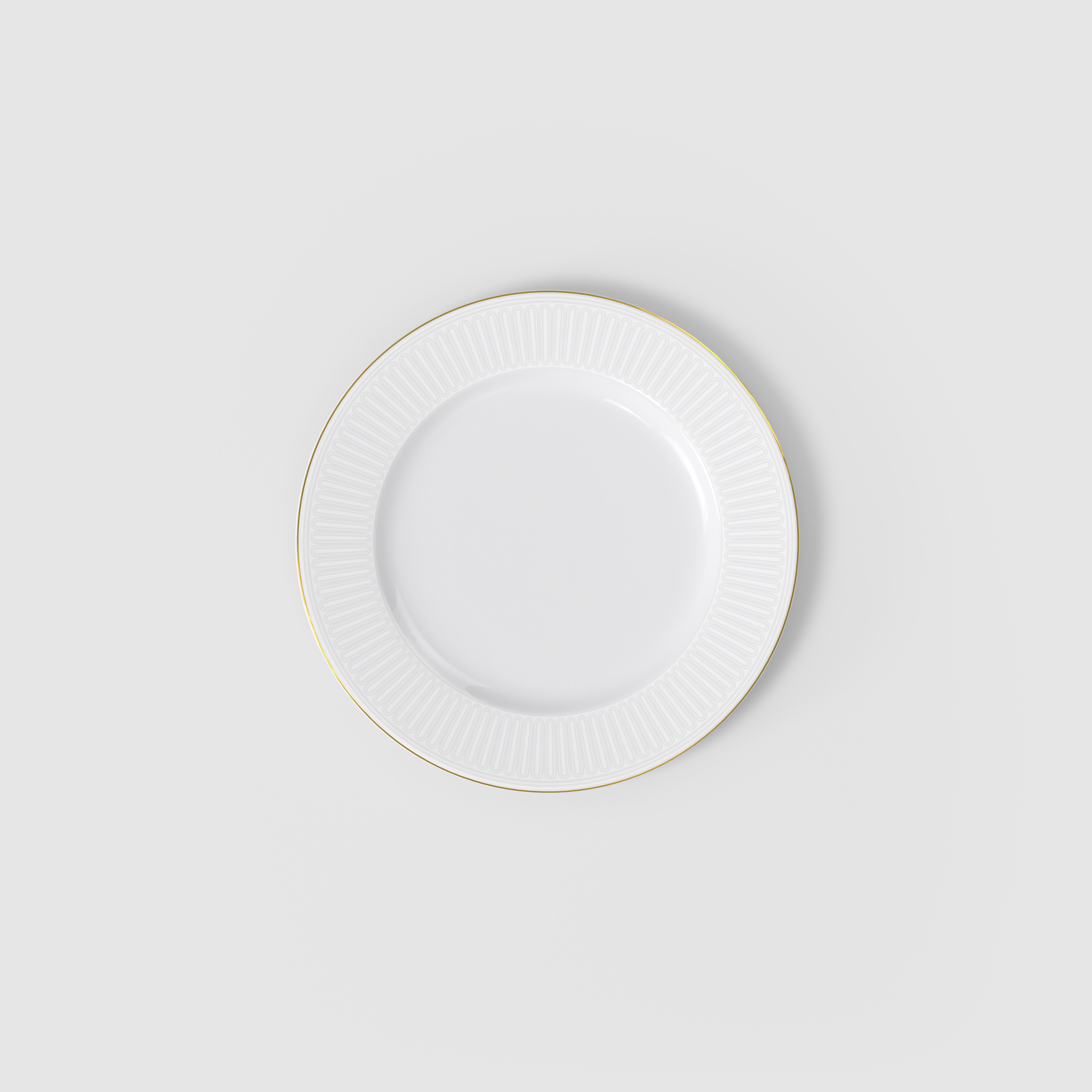 Chateau Septfontaines Serving tray White, 13.3'', Premium Bone Porcelain