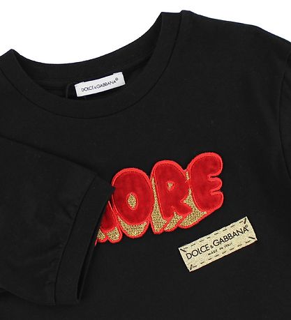 Dolce & Gabbana T-shirt - Sort m. Amore