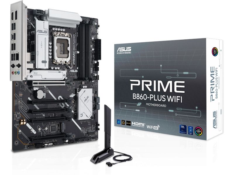 ASUS Mainboard PRIME B860-PLUS WIFI ATX-Motherboard mit B860 Chipsatz und Wlan
