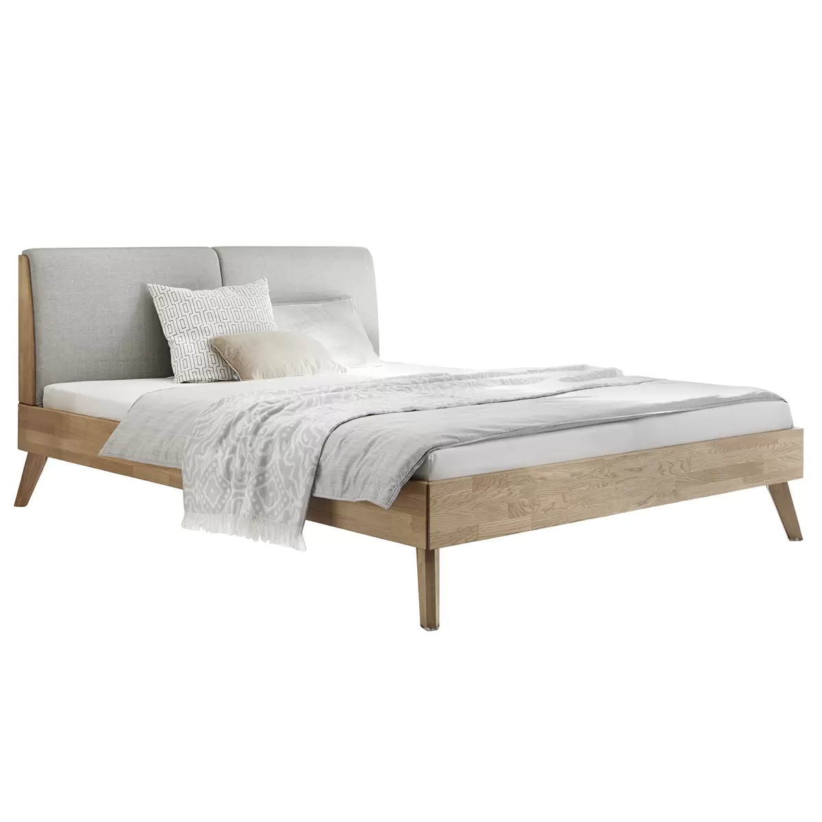Hasena Bett 160x200 Simone 160 x 200 hellbraun,anthrazit