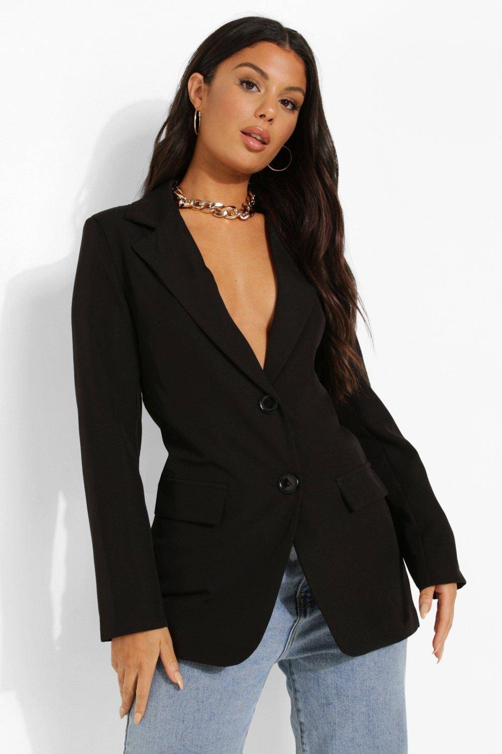 boohoo Blazer ajusté sur mesure