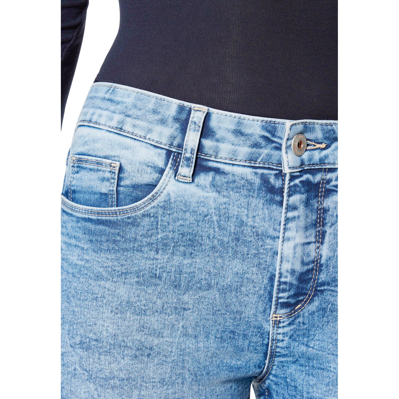 Stooker Damen-Jeans Florenz hellblau