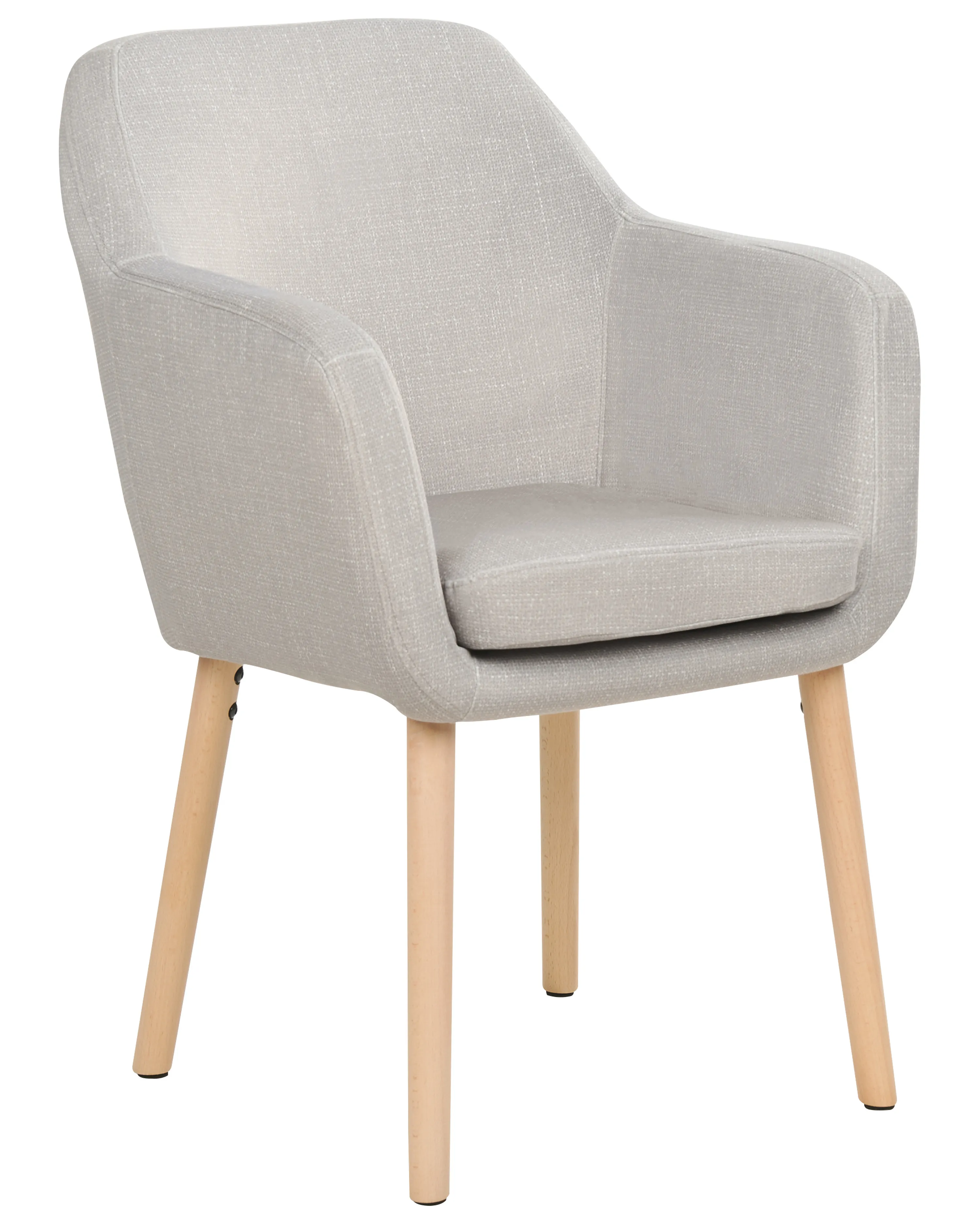 Eetkamerstoel YORKVILLE II Fluweel Taupe