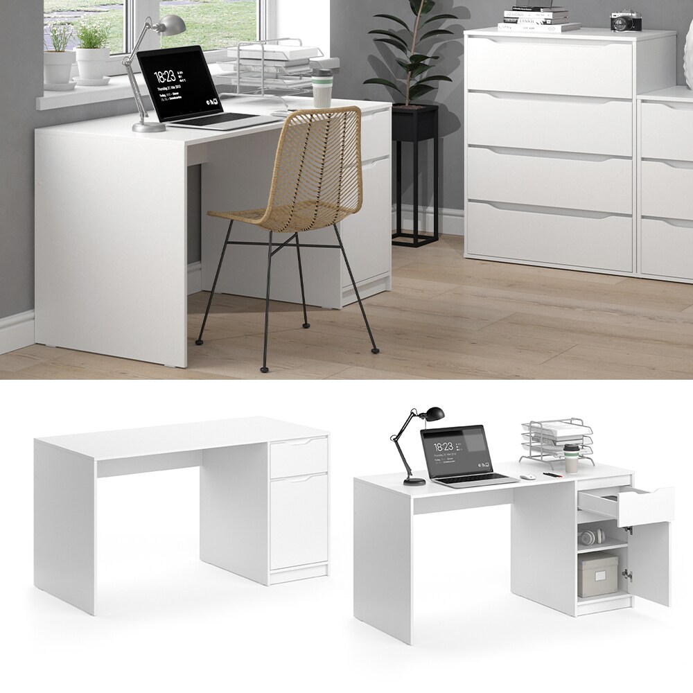 Vicco Schreibtisch Bürotisch Computertisch Ruben 140x65cm Arbeitstisch Büromöbel