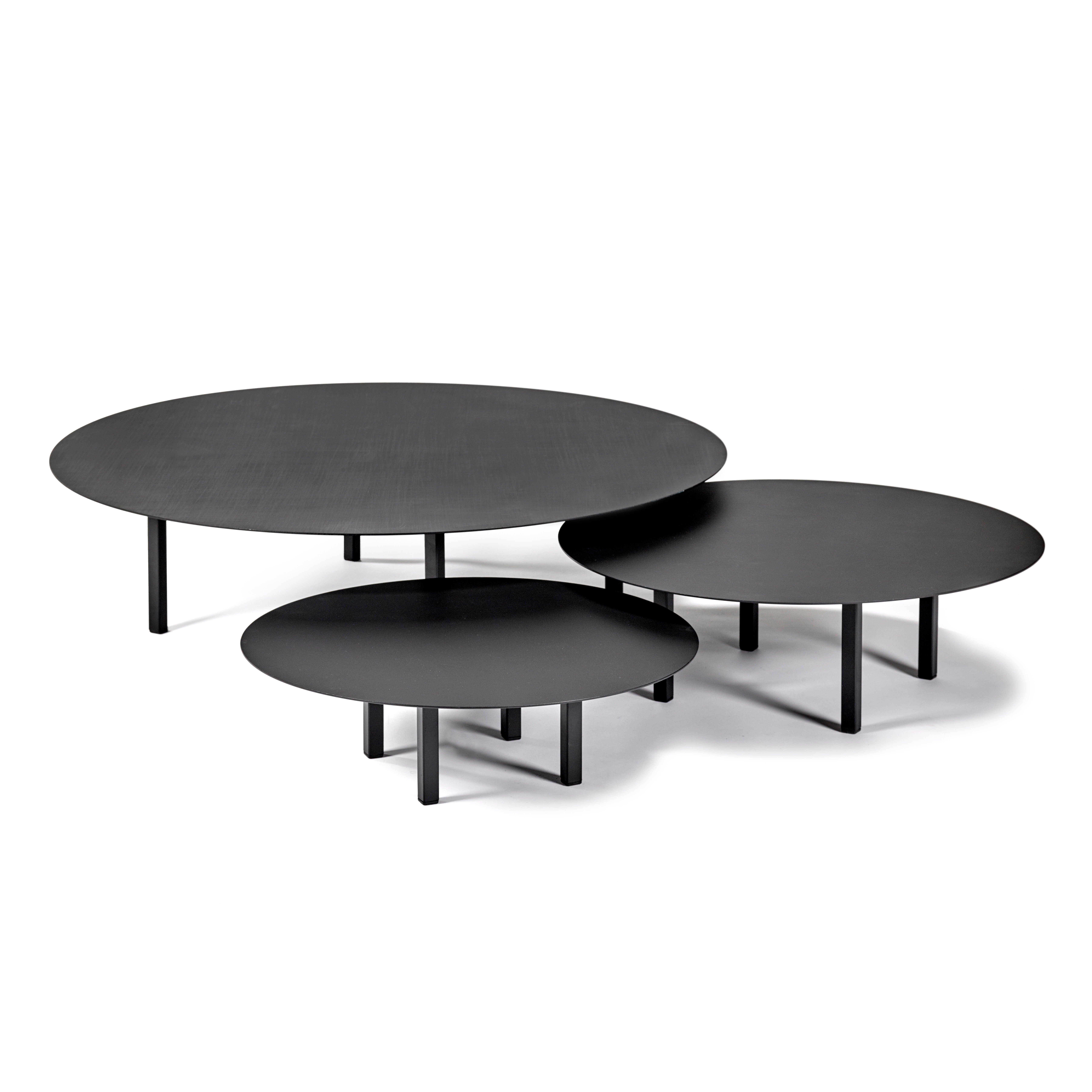 01 SMALL - Table basse métal | Noir