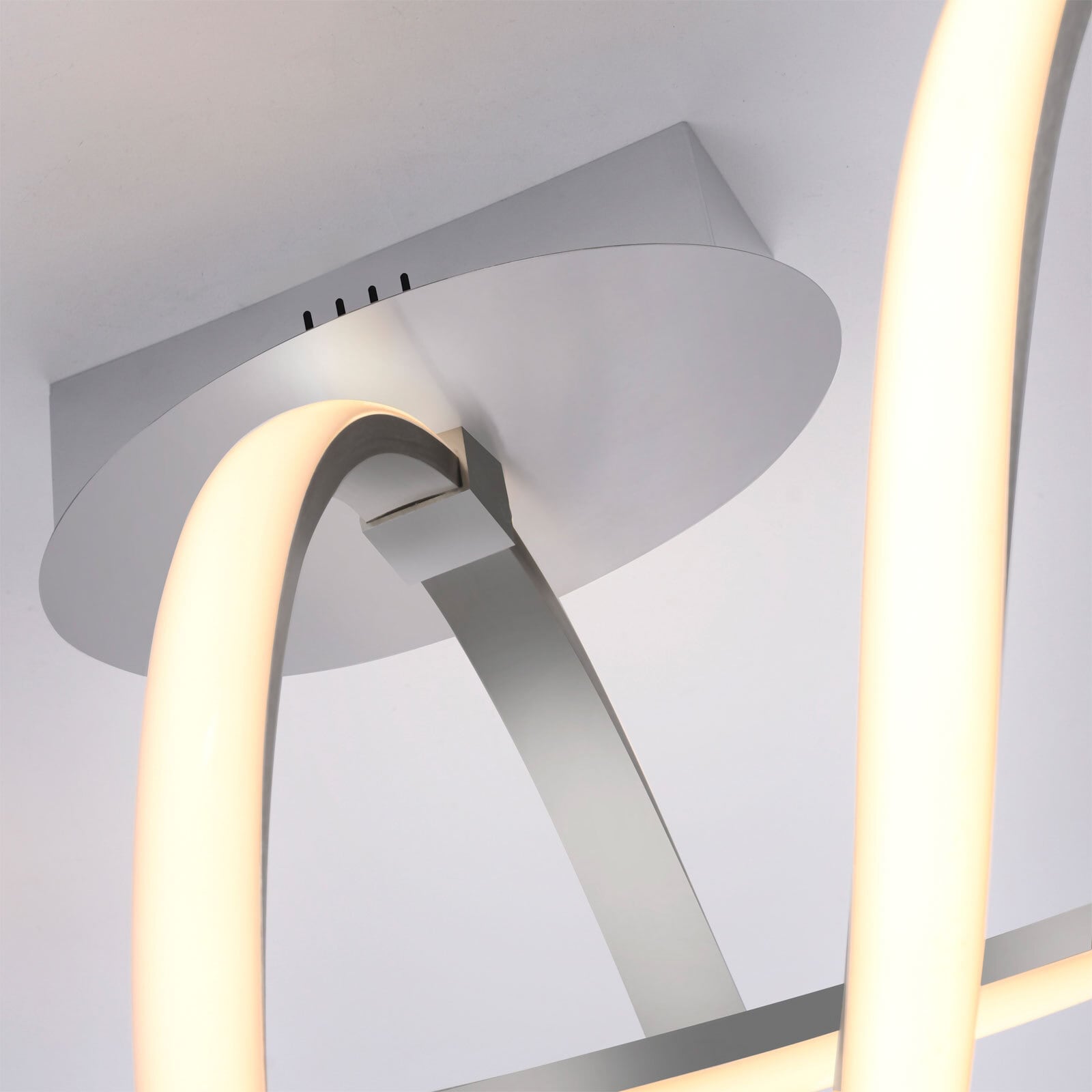 LED-Deckenleuchte Maria 61x24,5x27 Alu