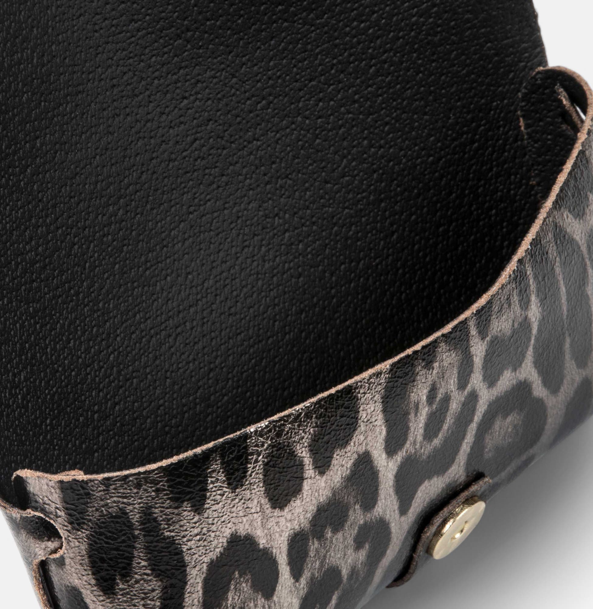 Petite maroquinerie en cuir multicolore