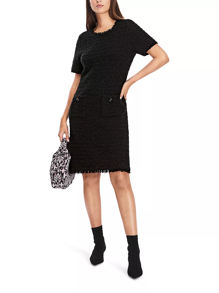 MARC CAIN Midikleid schwarz
