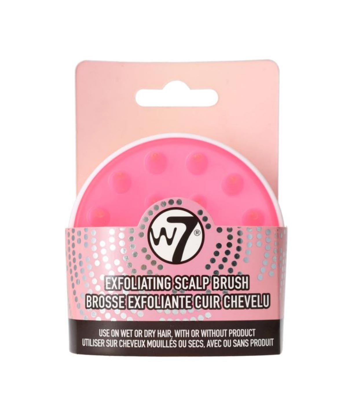 W7 - Escova Esfoliante para Couro Cabeludo