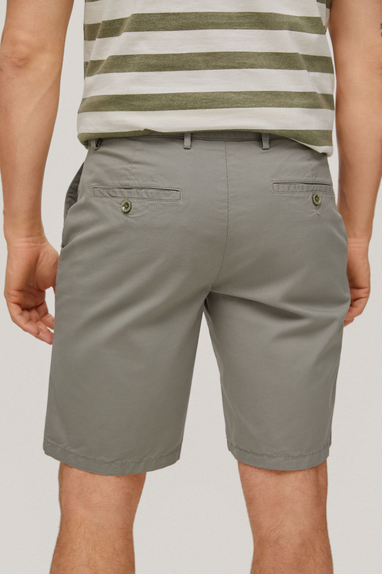 Bermuda Chino Premium Flex - Verde