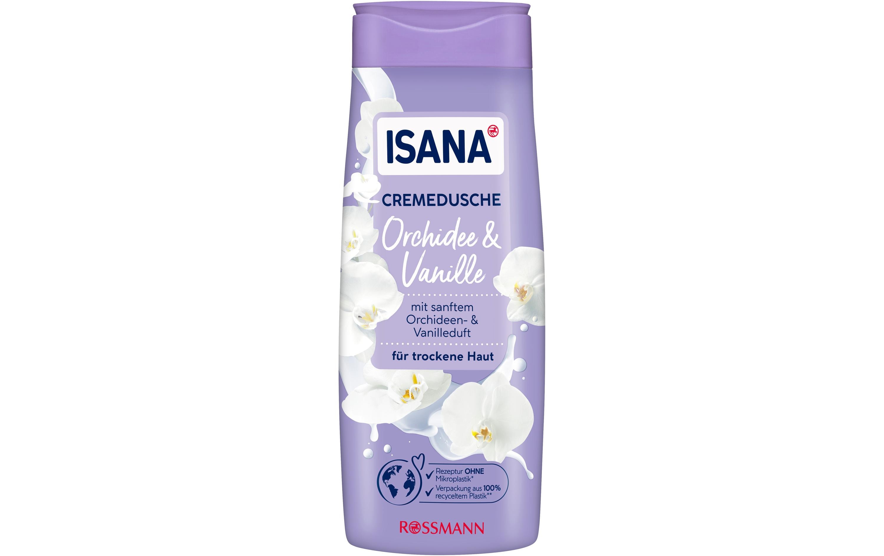 Duschcreme Orchidee 3 x 300 mlPflegendes Duschmittel mit sanftem Orchideen- und Vanilleduft