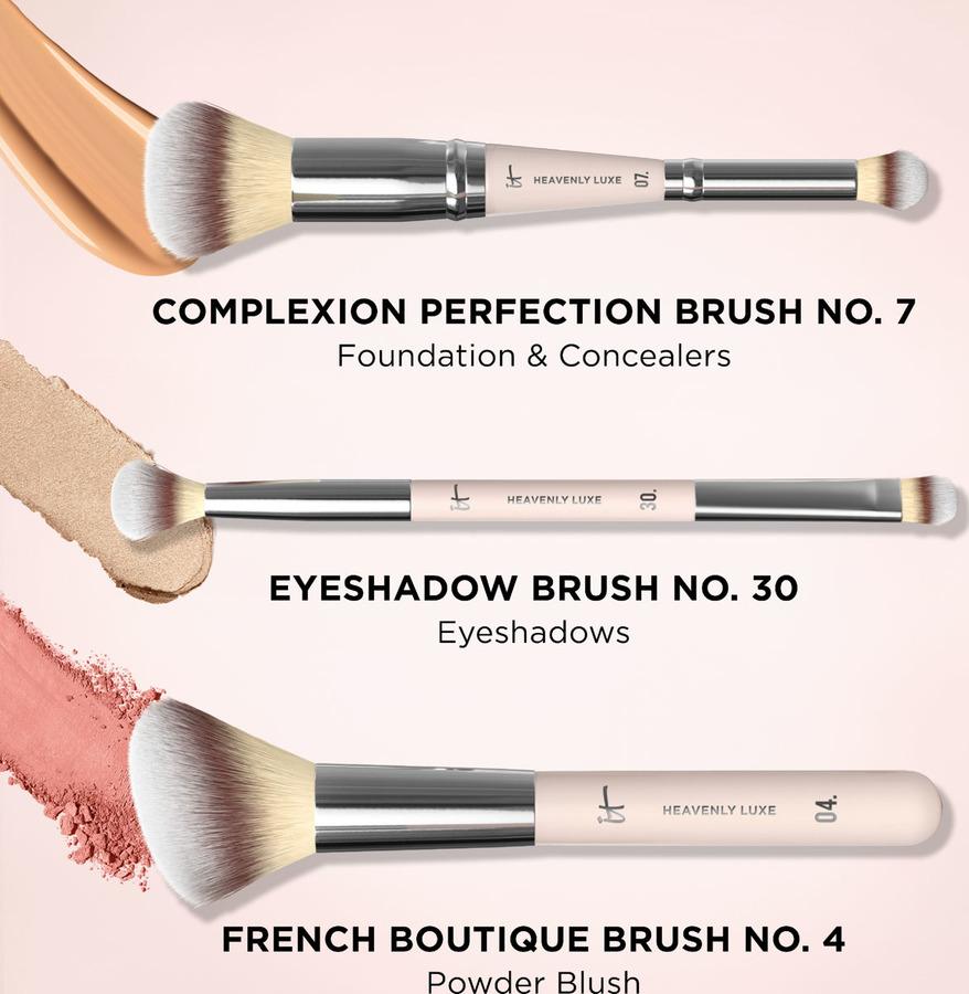 IT Cosmetics Celebrate Creative Looks Makeup Brush Set + Luxe Travel Case
