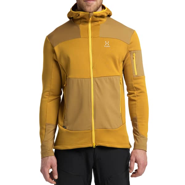 Veste polaire ski rando HAGLÖFS ASTRAL HOOD AUTUMN LEAVES/CINNAM