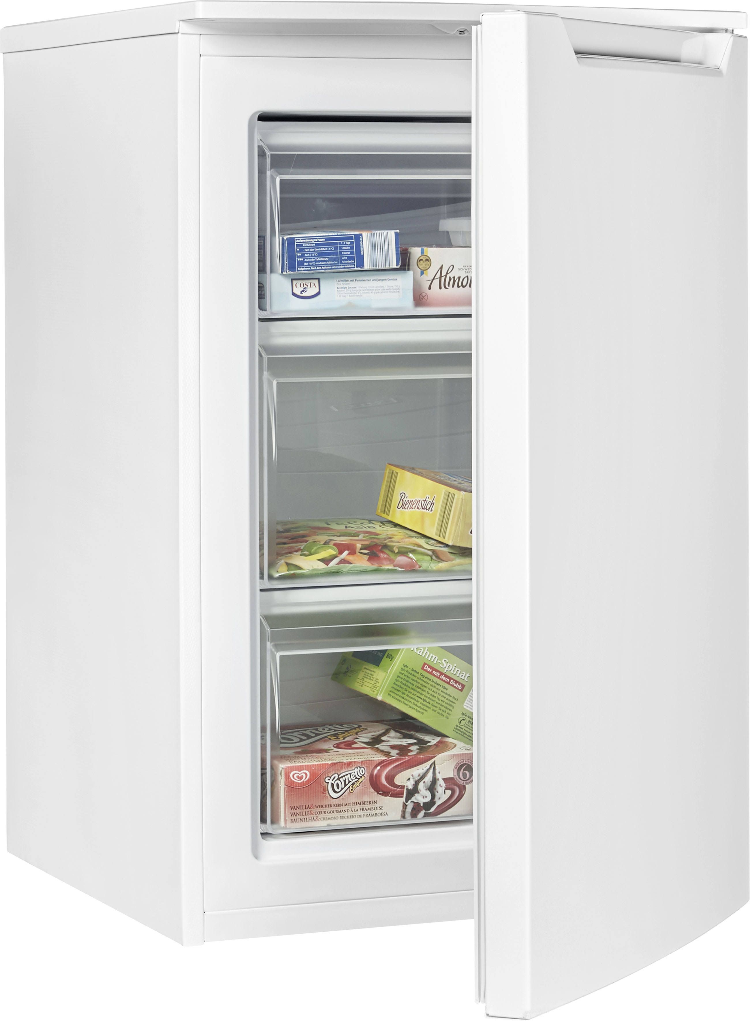 Hanseatic Gefrierschrank HGS8555CW 85 cm hoch