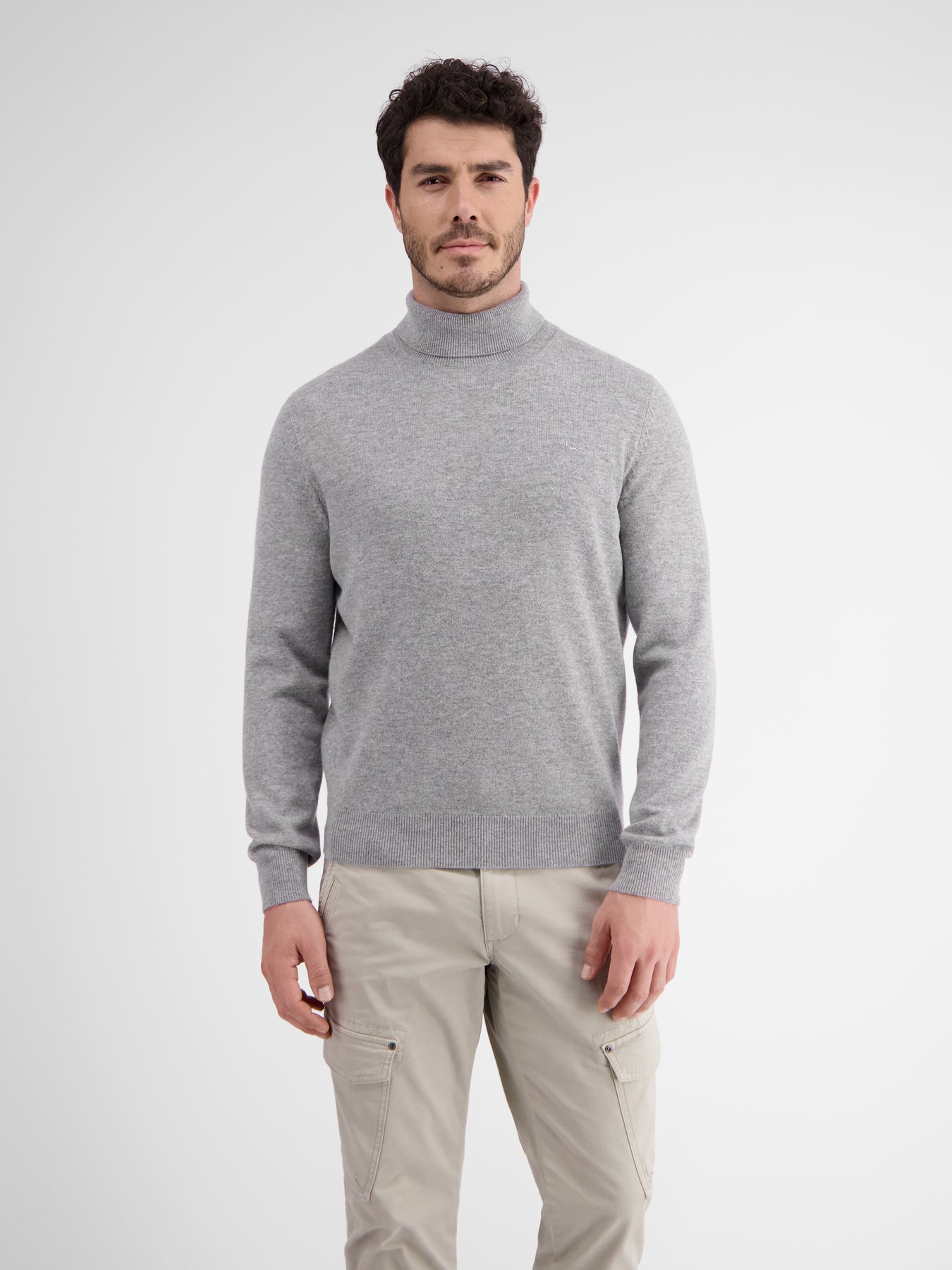 Woll-Cashmere-Rollkragenpullover