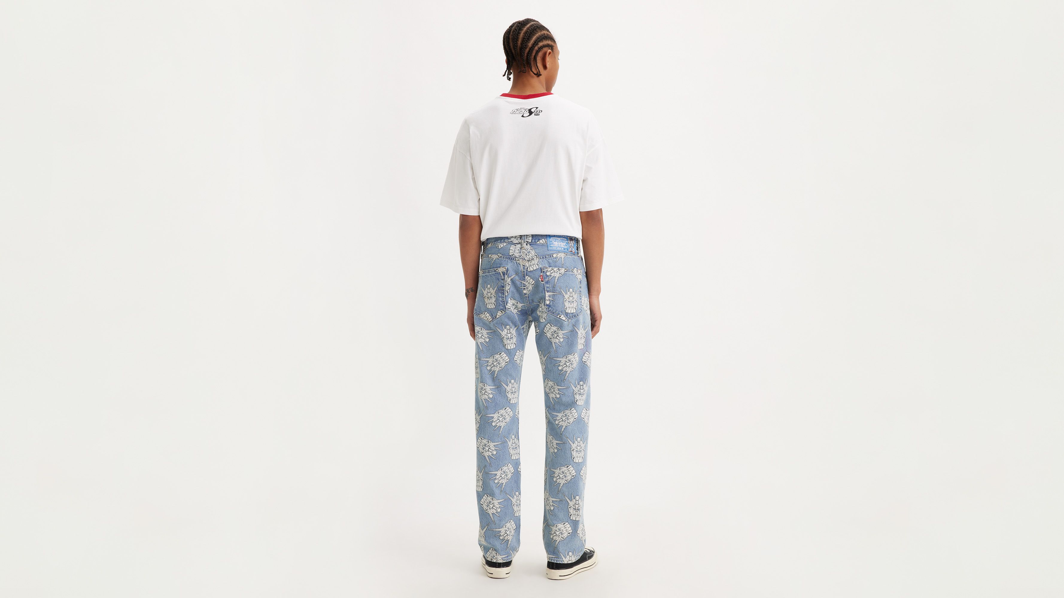Jean 501® ’93 Straight Levi's® x Gundam SEED - Starfighter - Bleu