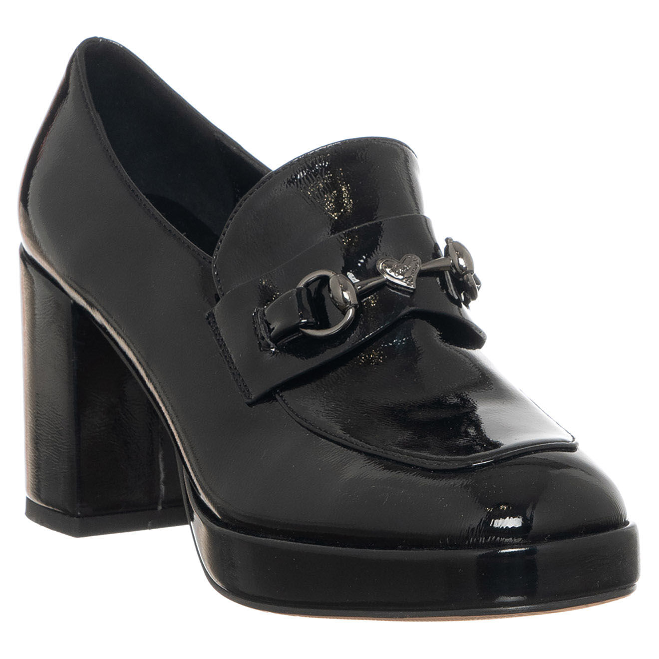 Tua By Braccialini Mocassins Hortense noirs - Talon 8 cm