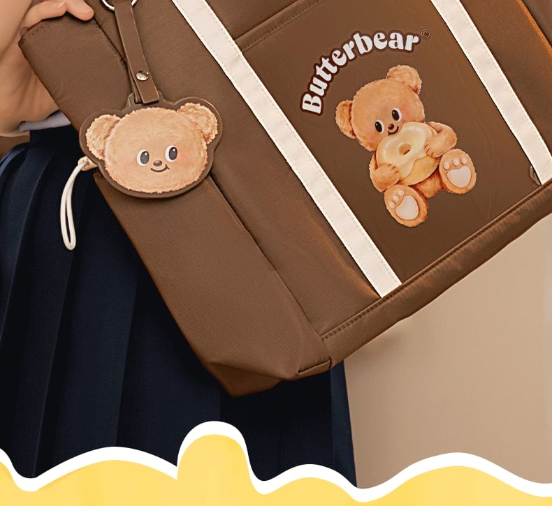 Butterbear - Tote Bag met Butterbear-print