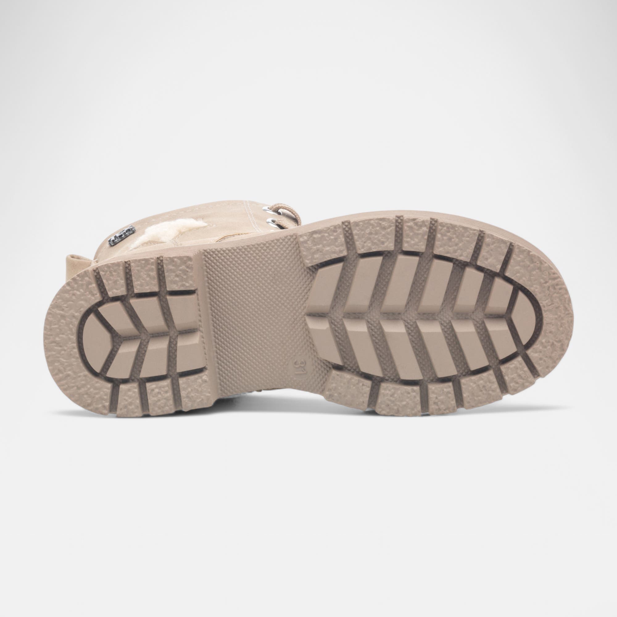 Boots Fille beige