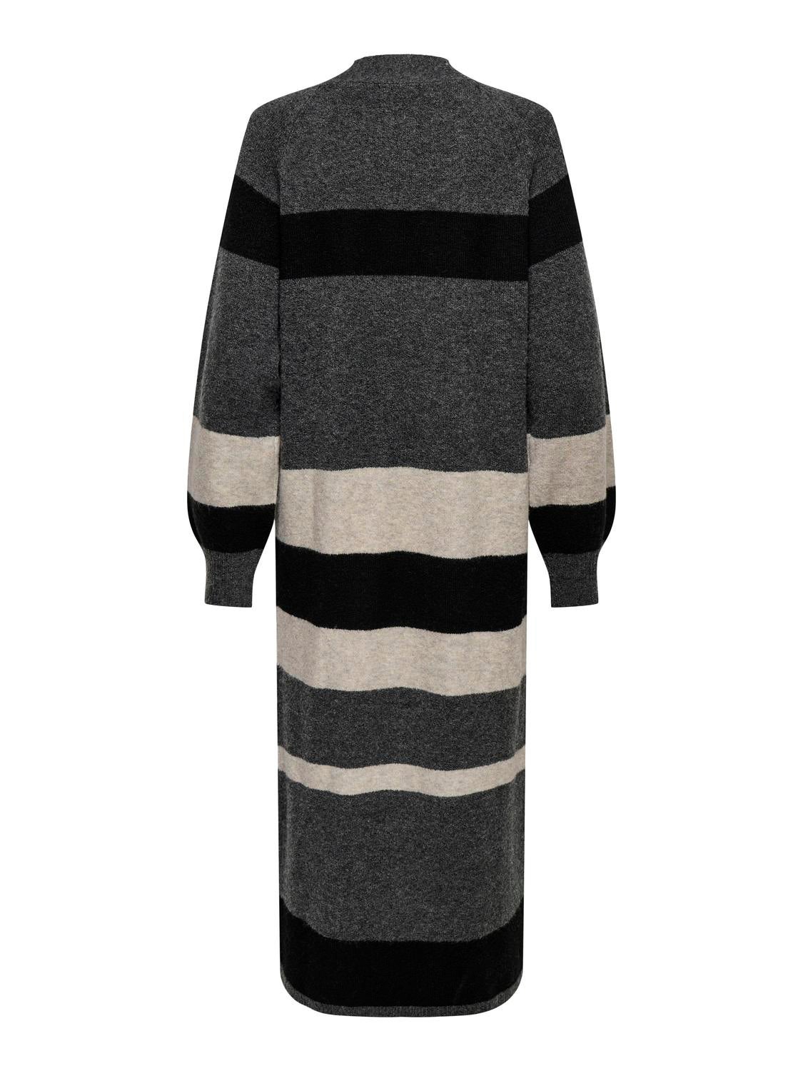 JDYRUE Strickjacke Dark Grey Melange