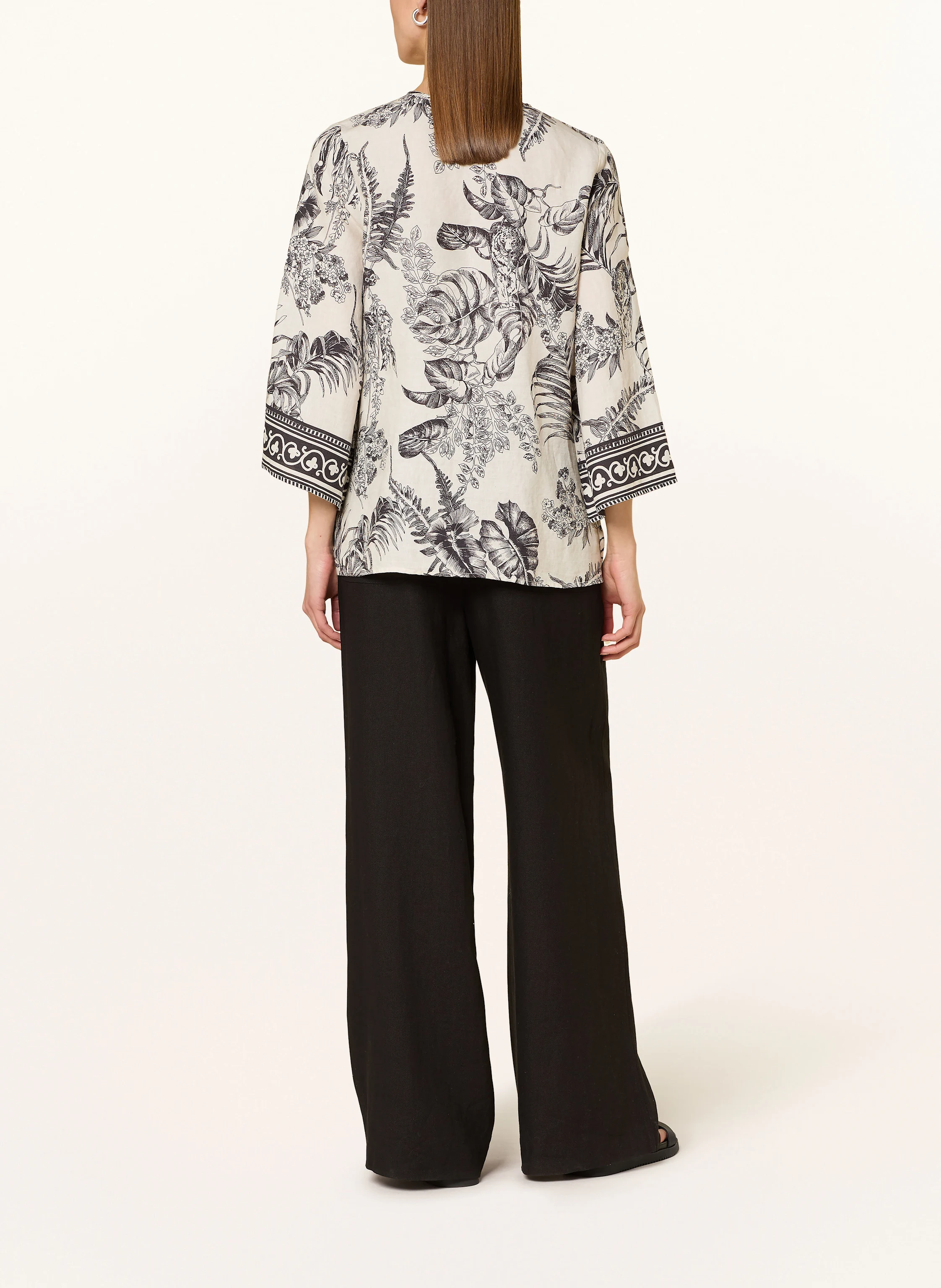 ANGOOR Blusenshirt SHARINA aus Leinen mit 3/4-Arm