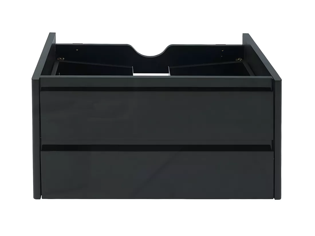 Meuble sous-lavabo MCW-B19, noir