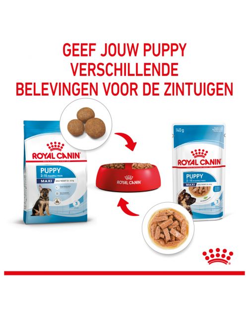 Royal Canin Maxi Natvoer - Puppy-Hondenvoer - 140 g