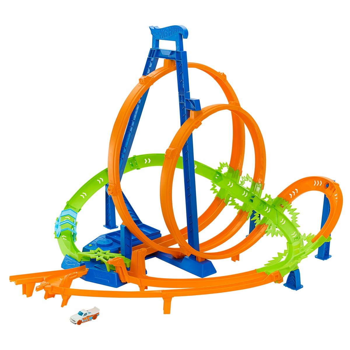 Coffret looping multi crash Hot wheels
