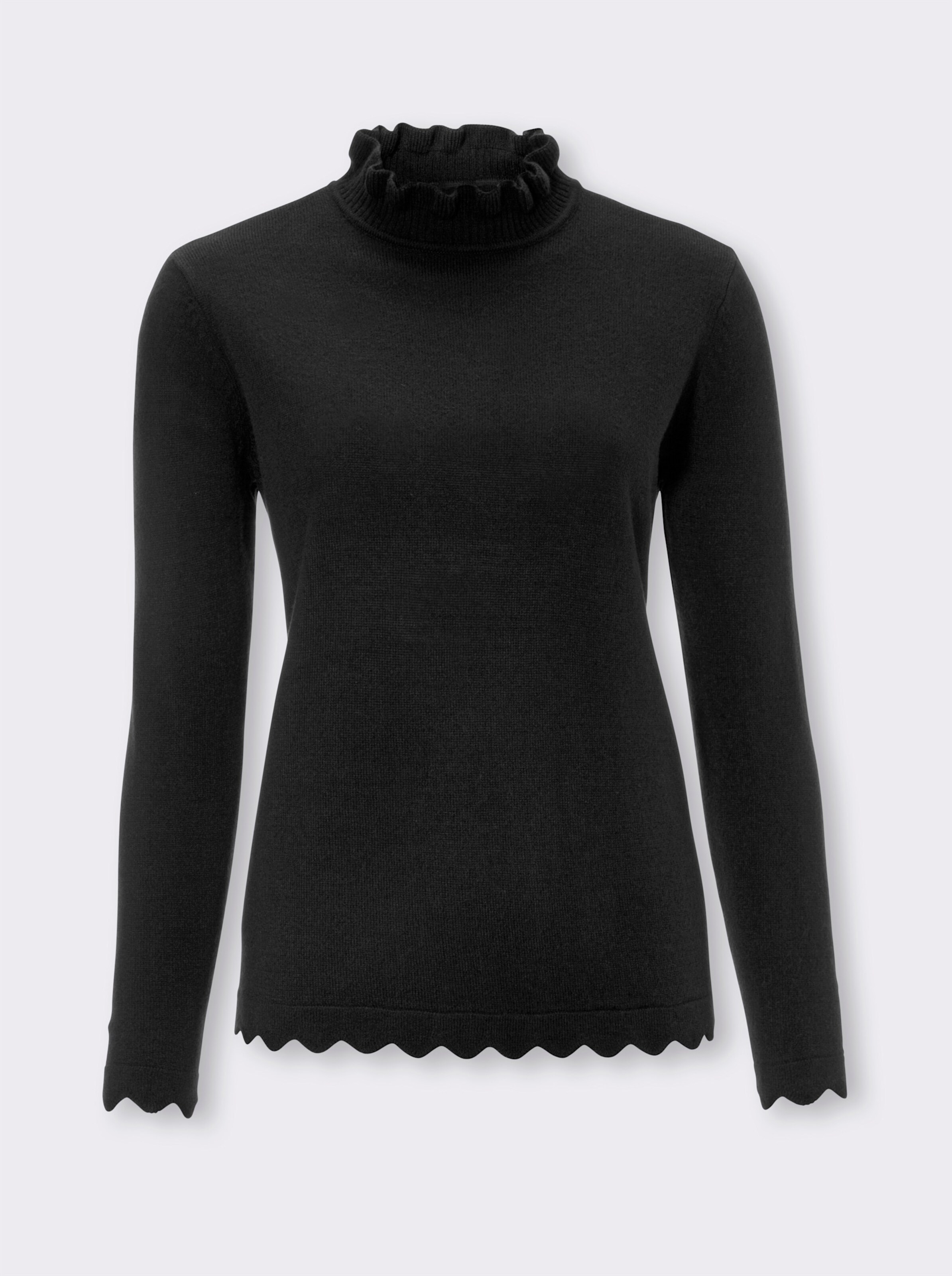 Stehkragenpullover