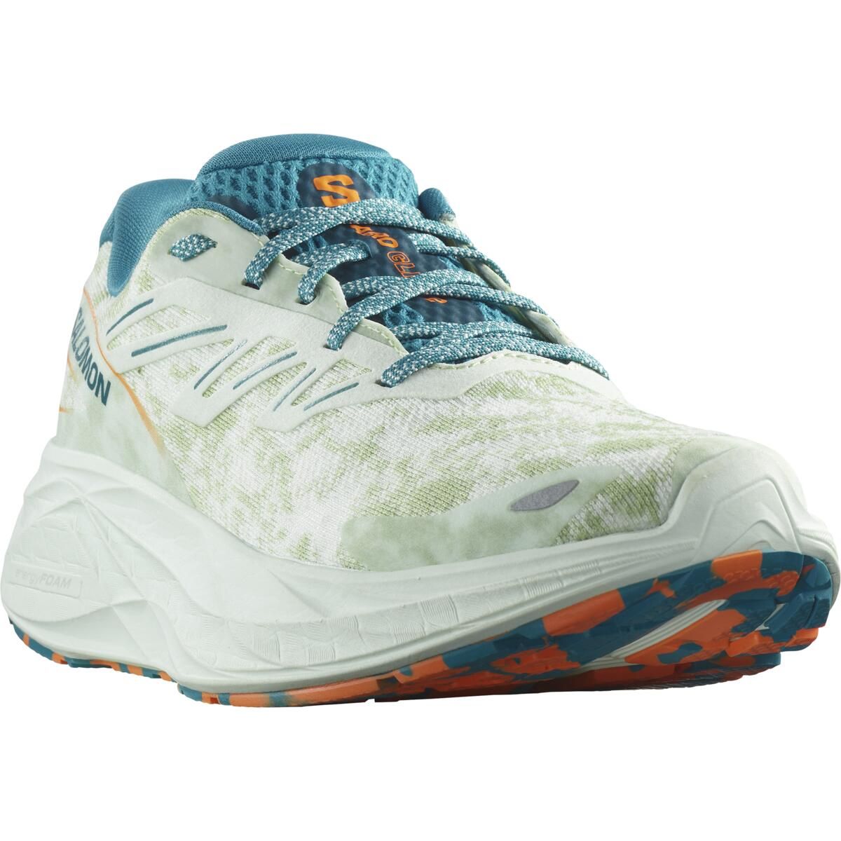 salomon aero glide 2 loebesko herre 25 l47524300 clearly aqua tahitian tide