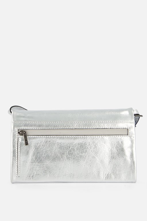 Burkely Rock Ruby Phone Bag zilver Leer