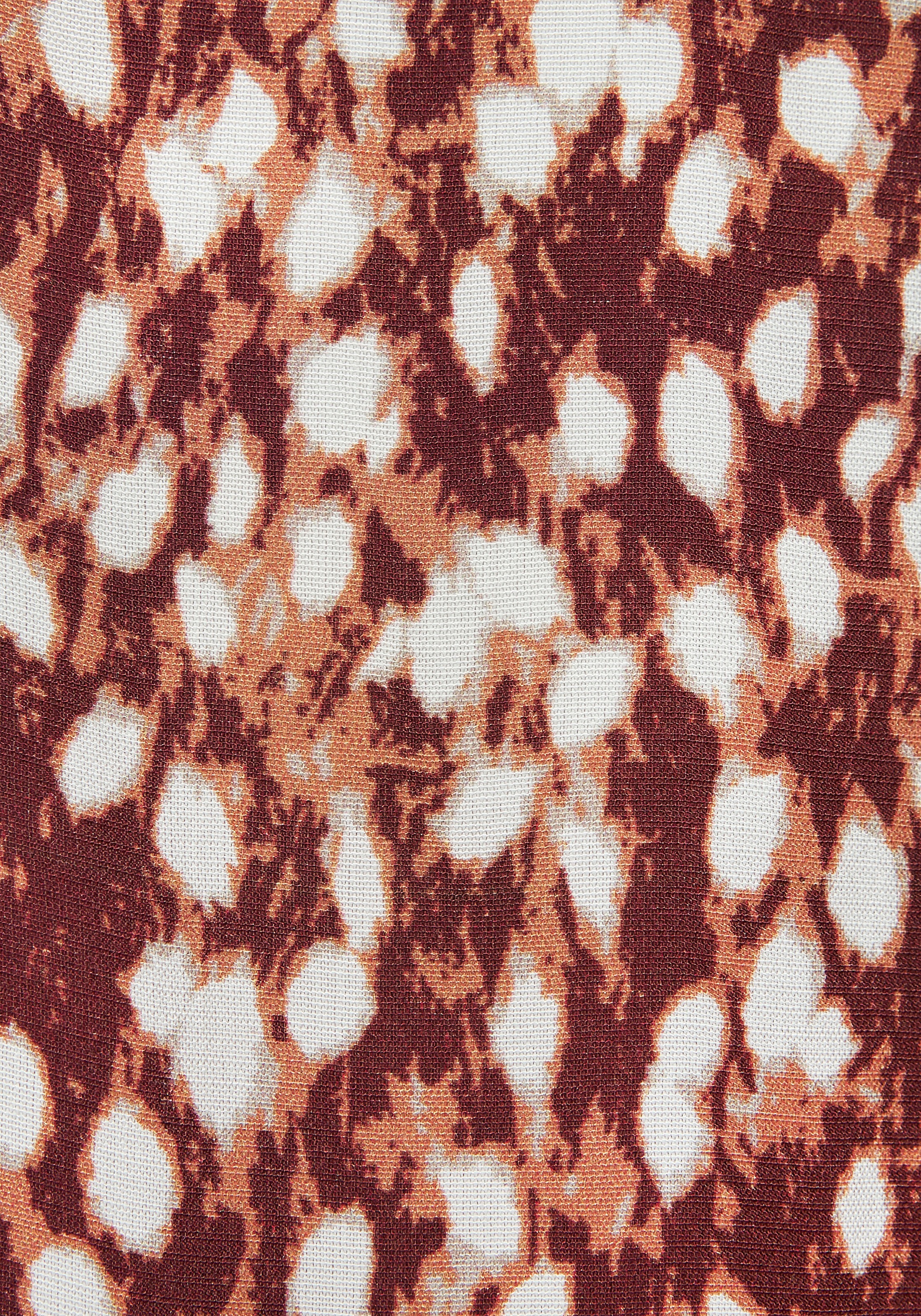 Vivance Palazzohose  mit Alloverprint, weites Bein, mit Bindeband
