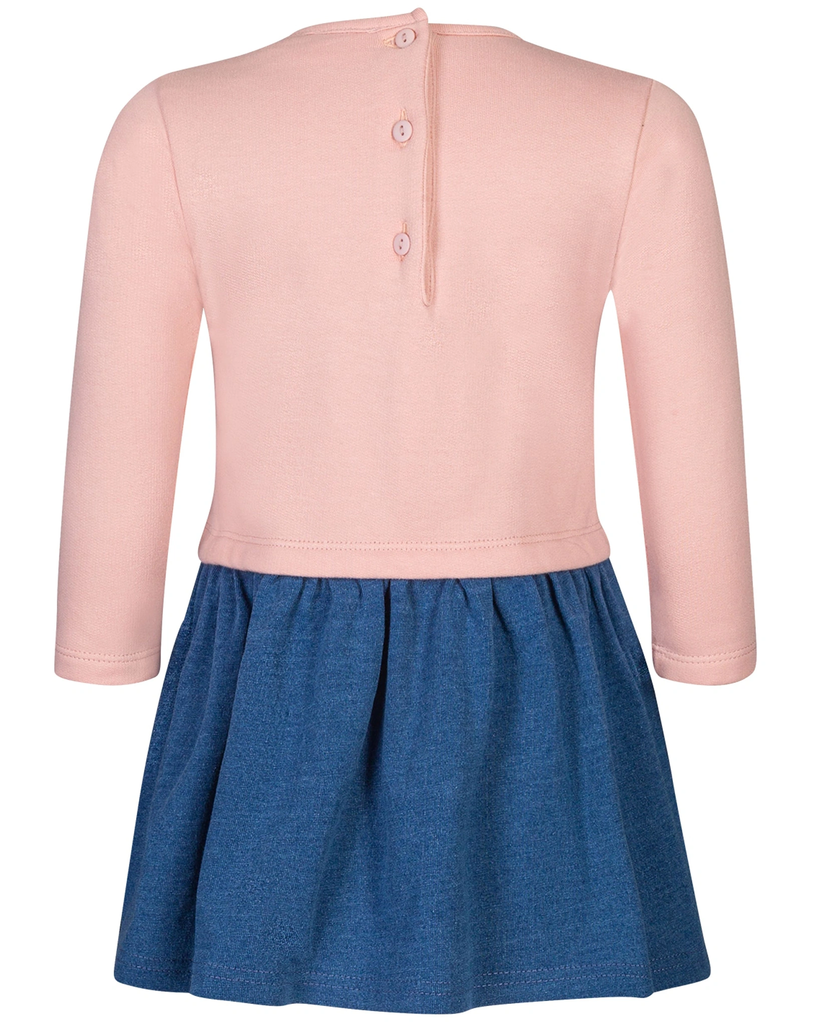 Langarmkleid PEEKABOO in dusty rose