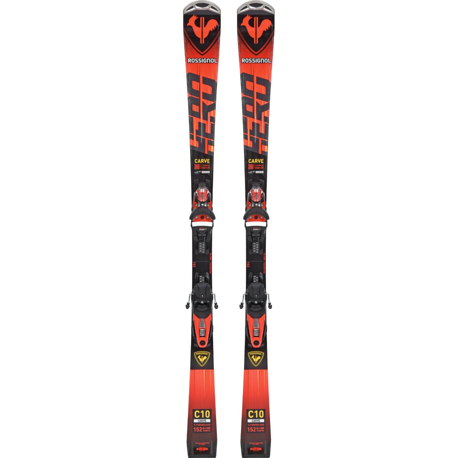 Ski-Set Rossignol Hero Carve ST inkl. NX 12 Konect GW 152 cm