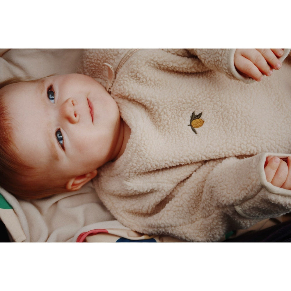 Køb Konges Sløjd Oxford Tan Safa Onesie Grs