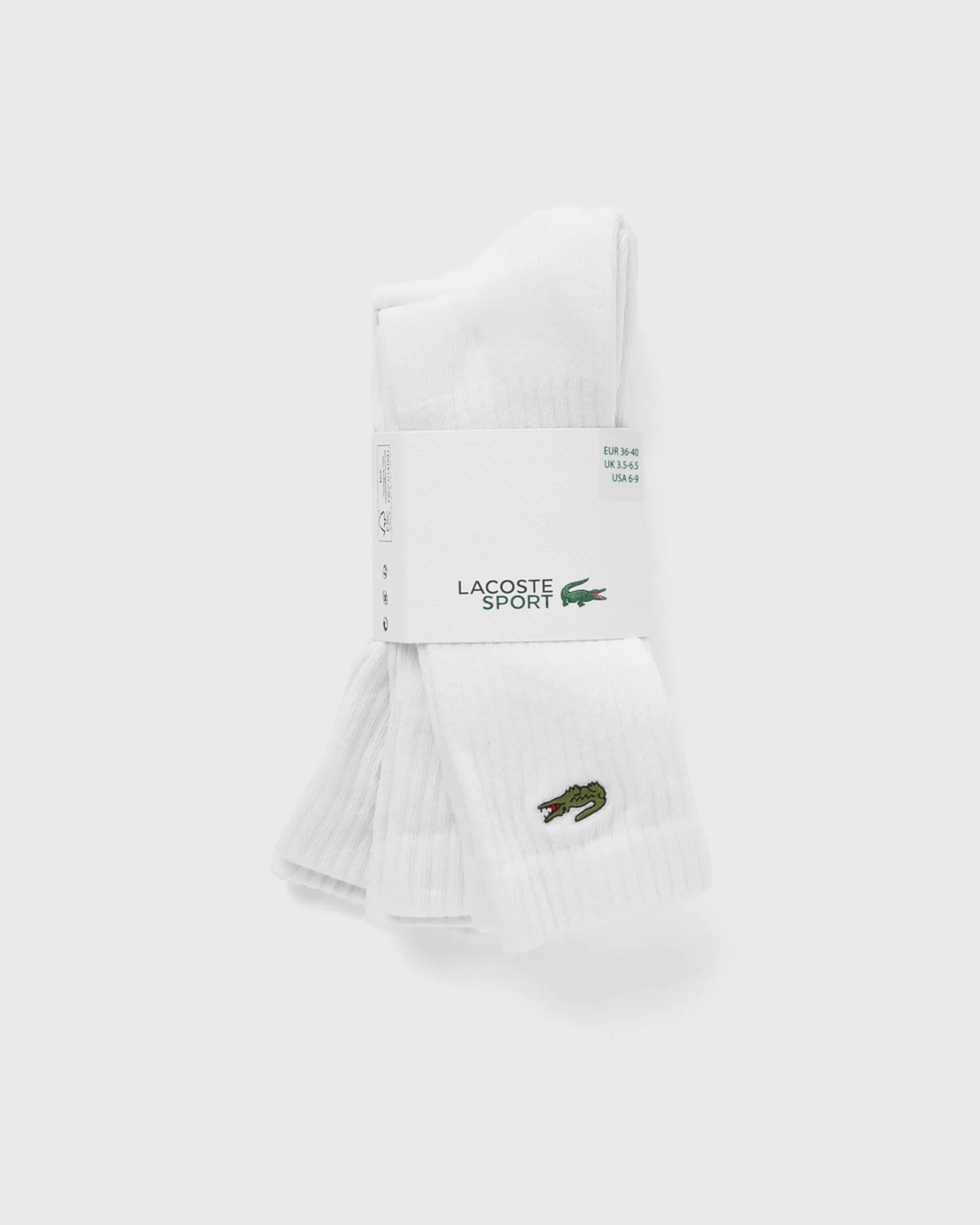 Meias de tênis Lacoste Classic (pacote com 3)