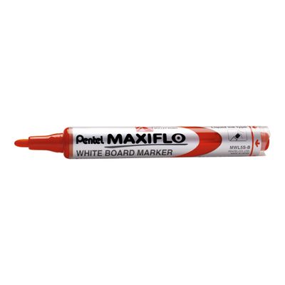 Pentel MAXIFLO - Marqueur effaçable - pointe ogive - rouge