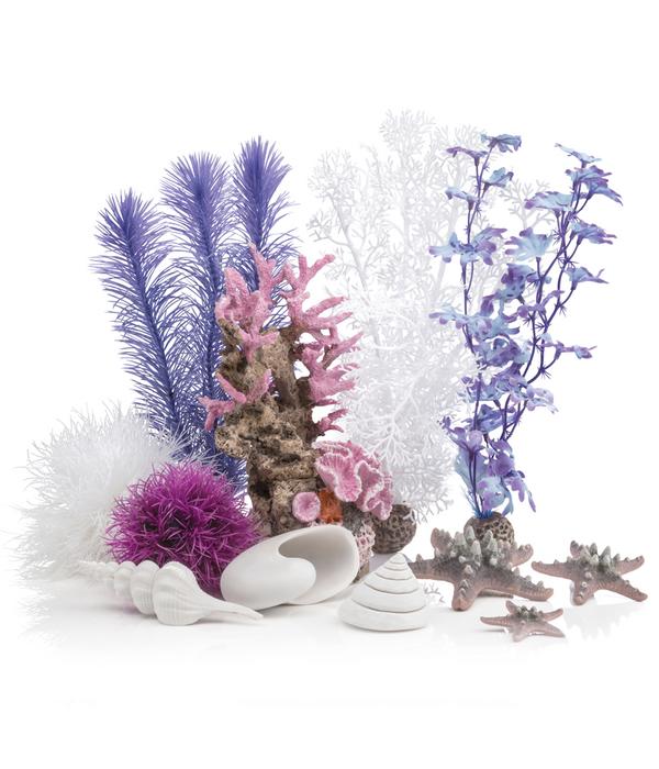 biOrb® Aquariumdeko Decor Set 30 l Pink Ocean