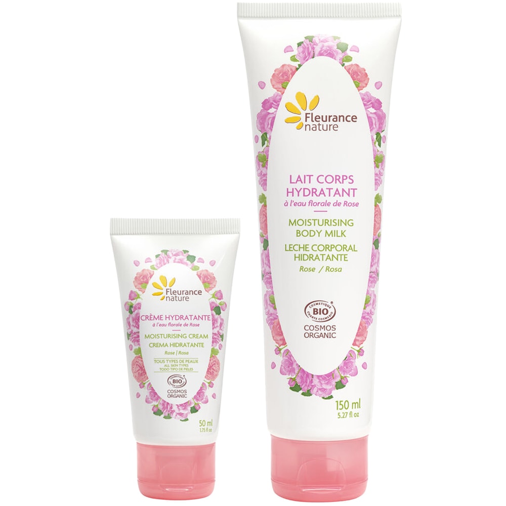 Lait corps & crème hydratante - Rose - Corps
