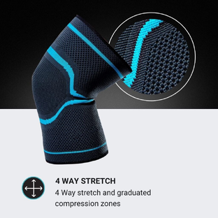 MX Health Premium Knee Support Elastic - L 1ST