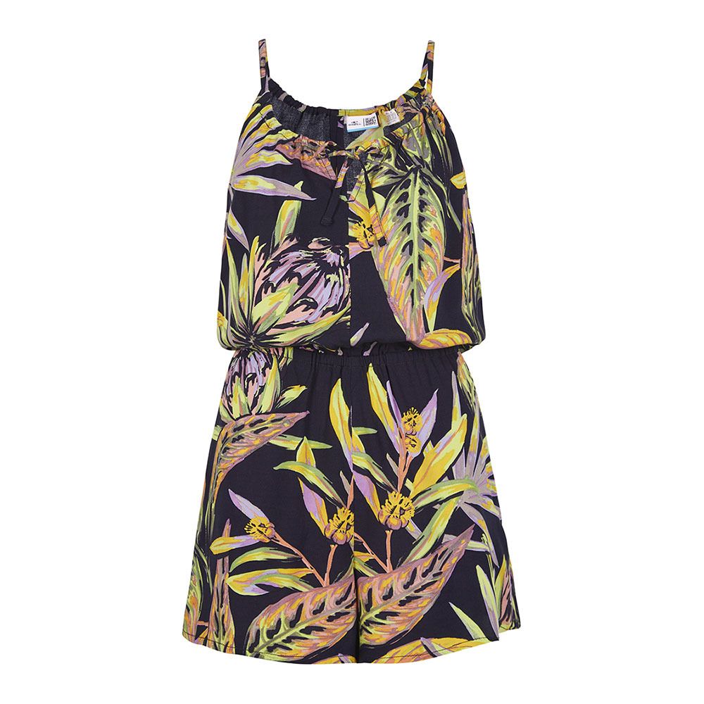 O'Neill LEINA - Combishort Femme black tropical flower