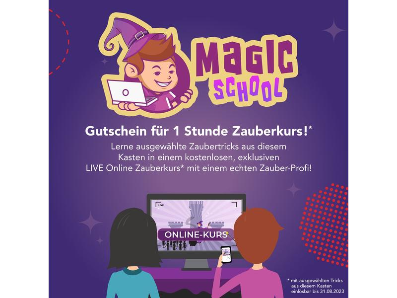 Kosmos Zauberkasten Die Zauberschule Magic – Silber Edition Das ist Magie!
