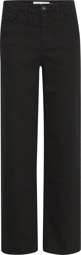 ICHI IHTWIGGY STRAIGHT LONG Black