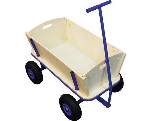 Sunny Billy houten wagen, blauw