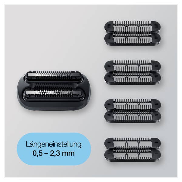 Braun EasyClick 3-Tage-Bart-Trimmeraufsatz für Series 5, 6 und 7 Elektrorasierer