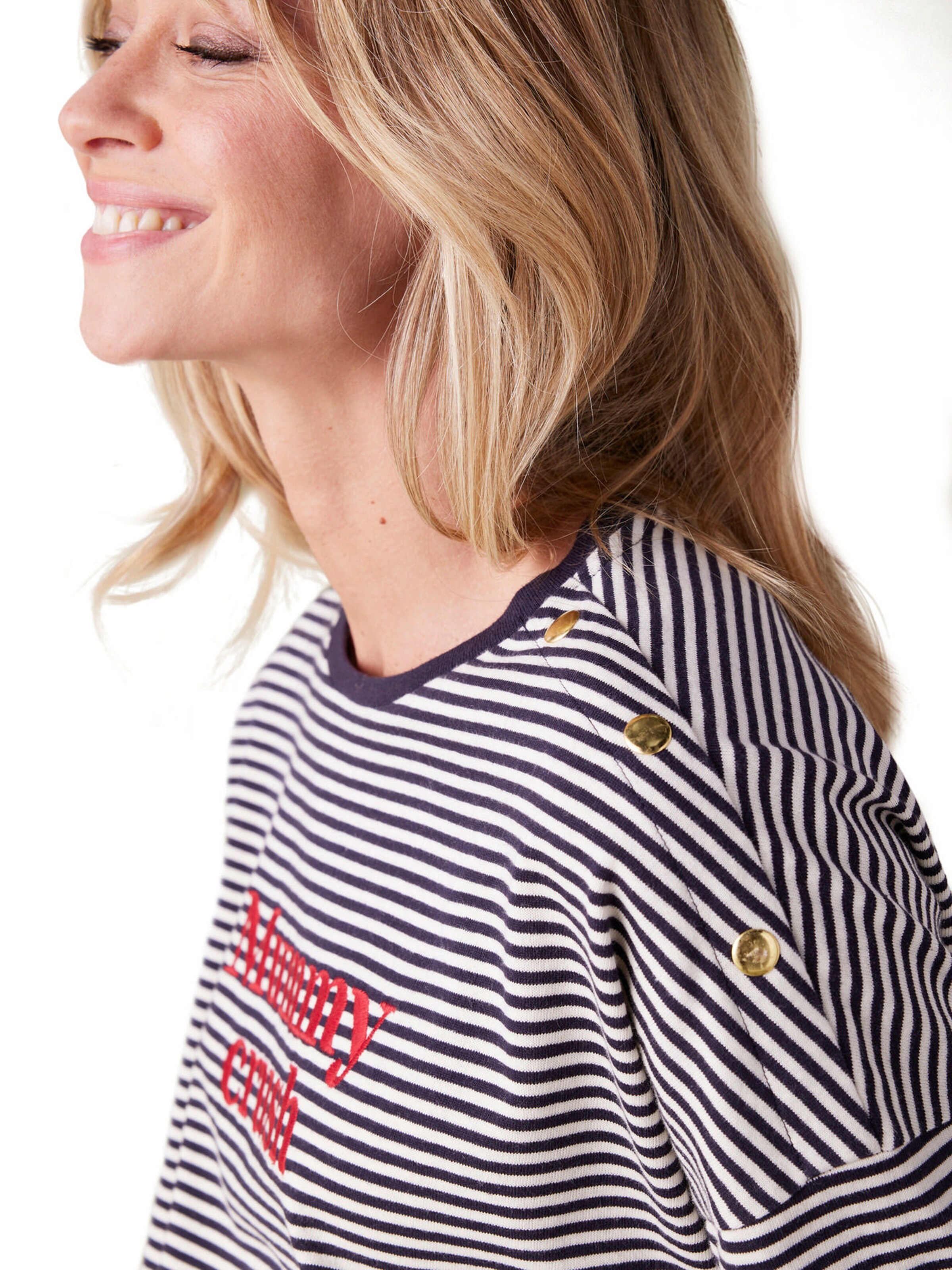 Envie de Fraise Bio-Kollektion: Still-Shirt Mummy Crush marine