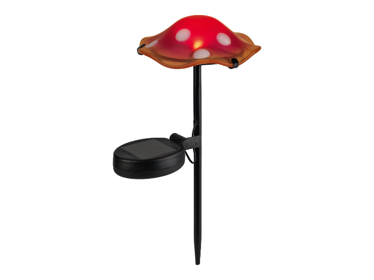 Solar LED-paddenstoel