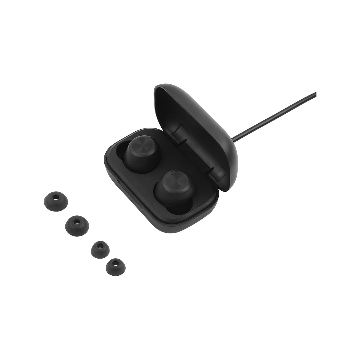T210 TWS in-ear earbuds with charging case, TWS, black