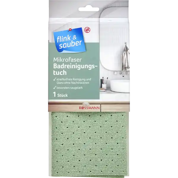Mikrofaser Badreinigungstuch