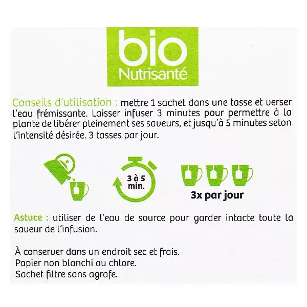 Vitavea - BioNutrisanté - Infusion Camomille - 20 sachets